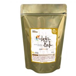 행복한하루 검정콩(약콩)청국장 가루/국내산 쥐눈이콩(서목태)/350g