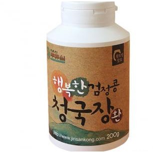 약콩/행복한청국장 환/서목태,검정쌀(모두 국내산)/200g